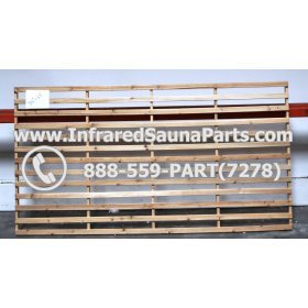 WOOD BACKRESTS - HEMLOCK WOOD BACKREST ( 34" x 63" ) 2