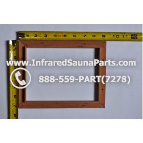 WOOD CONTROL PANEL TRIMS - HEMLOCK WOOD CONTROL PANEL TRIM STYLE 1 3