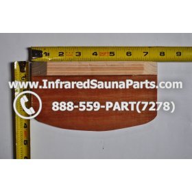 WOOD SHELVES + CUP HOLDERS - HEMLOCK WOOD CUP HOLDER STYLE 3 2