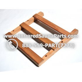 WOOD MAGAZINE HOLDERS - HEMLOCK WOOD MAGAZINE RACK ( 9.5" x 10" ) 4