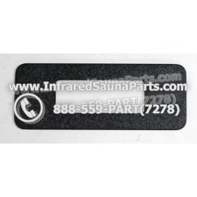 FACE PLATES - TRIM FOR WHITE CONTROL PANEL 1