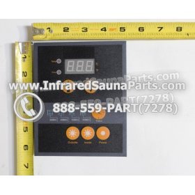 CIRCUIT BOARDS WITH  FACE PLATES - CIRCUIT BOARD WITH FACEPLATE CLEARLIGHT INFRARED SAUNA WO45A-SPCB STYLE 2 2