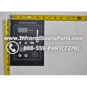 CIRCUIT BOARDS WITH  FACE PLATES - CIRCUIT BOARD WITH FACE PLATE HEATWAVE INFRARED SAUNA 03112006 MANUAL ON  OFF SWITCH 2