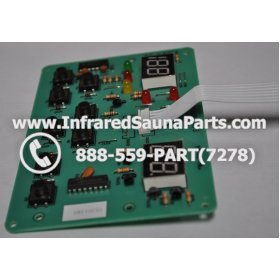 CIRCUIT BOARDS / TOUCH PADS - CIRCUIT BOARD  TOUCHPAD  ZENAWAKENING INFRARED SAUNA XZSN1DB V1.5 8