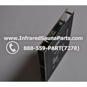 CIRCUIT BOARDS WITH  FACE PLATES - CIRCUIT BOARD WITH FACE PLATE DELUXE INFRARED SAUNA  MANUAL ON OFF SWITCH DUAL SIDE 8