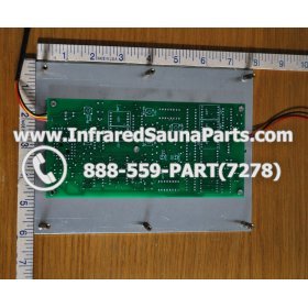 CIRCUIT BOARDS WITH  FACE PLATES - CIRCUIT BOARD WITH FACE PLATE HEATWAVE INFRARED SAUNA 12092007 MANUAL ON  OFF SWITCH 3