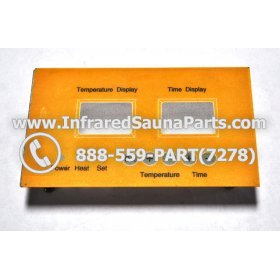 CIRCUIT BOARDS WITH  FACE PLATES - CIRCUIT BOARD WITH FACEPLATE ZENAWAKENING INFRARED SAUNA 06S10196 1