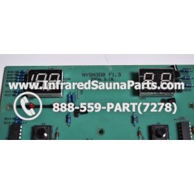 CIRCUIT BOARDS / TOUCH PADS - CIRCUIT BOARD  TOUCHPAD ZENAWAKENING INFRARED SAUNA NYSN3DB F1.3 3