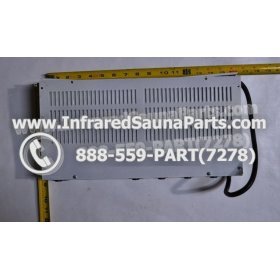 COMPLETE CONTROL POWER BOX WITH CONTROL PANEL - COMPLETE CONTROL POWER BOX VIDAL INFRARED SAUNA STYLE 1 WITH ONE CONTROL PANEL 4