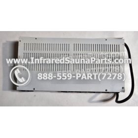 COMPLETE CONTROL POWER BOX WITH CONTROL PANEL - COMPLETE CONTROL POWER BOX LUX INFRARED SAUNA STYLE 1 WITH ONE CONTROL PANEL 2