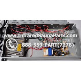 COMPLETE CONTROL POWER BOX 110V / 120V - COMPLETE CONTROL POWER BOX 110V / 120V LUX INFRARED SAUNA STYLE 8 9