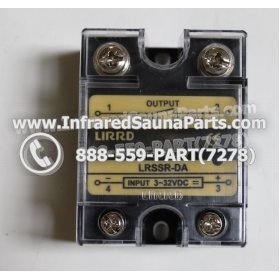 RELAYS / SOLID RELAYS - RELAYS  SOLID RELAY LIRRD LRSSR-DA 380VAC 50AMP 1