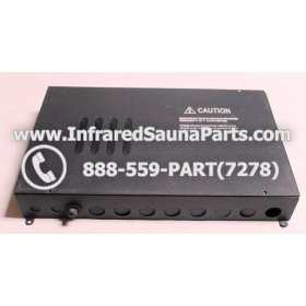COMPLETE CONTROL POWER BOX WITH CONTROL PANEL - COMPLETE CONTROL POWER BOX 110V 120V WITH 8 CIRCUIT BOARD PINS  TWO CONTROL PANEL 3