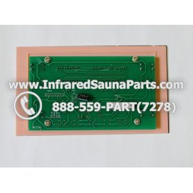 CIRCUIT BOARDS WITH  FACE PLATES - CIRCUIT BOARD WITH FACEPLATE 6 BUTTONS X 106199 WITH 8 PIN CONNECTION 3