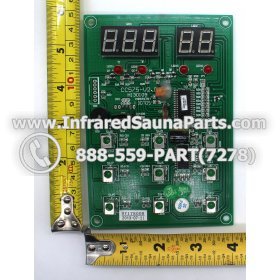 CIRCUIT BOARDS WITH  FACE PLATES - CIRCUIT BOARD WITH FACE PLATE INFRARED SAUNA CABIN MAIN 3