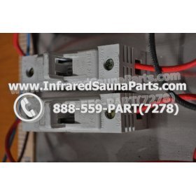 COMPLETE CONTROL POWER BOX 220V / 240V - COMPLETE CONTROL POWER BOX  220V / 240V LUX INFRARED SAUNA STYLE 1 12