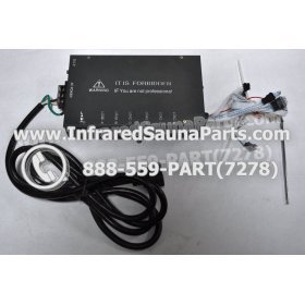 COMPLETE CONTROL POWER BOX 220V / 240V - COMPLETE CONTROL POWER BOX 220V / 240V WITH 7 CIRCUIT BOARD PINS  6 FEMALE PLUGS SUPPLY WORLD INFRARED SAUNA 2