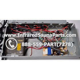 COMPLETE CONTROL POWER BOX 220V / 240V - COMPLETE CONTROL POWER BOX 220V / 240V KEYSBACKYARD INFRARED SAUNA STYLE 2 9