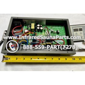 COMPLETE CONTROL POWER BOX WITH CONTROL PANEL - COMPLETE CONTROL POWER BOX  INFRARED SAUNA MODEL H1709011 H1502D1 WITH ONE CONTROL PANEL 5