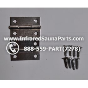 DOOR HINGES - DOOR HINGE  STYLE 4 - COMPLETE SET WITH SCREWS 4