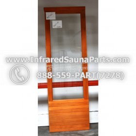 WOOD DOORS + GLASS DOORS - HEMLOCK WOOD DOOR ( 71.2" x 24" ) 1