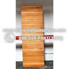 WOOD BENCHS + HEATERS - HEMLOCK WOOD BENCH ( 56.5" x 20" ) 4