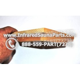 WOOD SHELVES + CUP HOLDERS - HEMLOCK WOOD CUP HOLDER STYLE 6 3