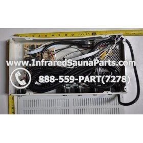 COMPLETE CONTROL POWER BOX WITH CONTROL PANEL - COMPLETE CONTROL POWER BOX JOSEN INFRARED SAUNA STYLE 1 WITH ONE CONTROL PANEL 4