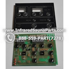 CIRCUIT BOARDS WITH  FACE PLATES - CIRCUIT BOARD WITH FACE PLATE YX32764-3  (9 BUTTONS) KEYSBACKYARD 2