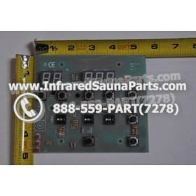 CIRCUIT BOARDS / TOUCH PADS - CIRCUIT BOARD  TOUCHPAD JOSEN INFRARED SAUNA YX32764-3 (8 BUTTONS) 7
