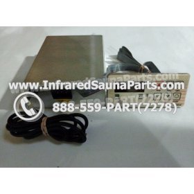 COMPLETE CONTROL POWER BOX WITH CONTROL PANEL - COMPLETE CONTROL POWER BOX  SOFTHEAT INFRARED SAUNA WITH CONTROL PANEL 8