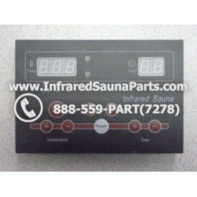 CIRCUIT BOARDS WITH  FACE PLATES - CIRCUIT BOARD WITH FACEPLATE PRECISION THERAPY INFRARED SAUNA 06S10195 1
