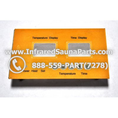 FACE PLATES - FACEPLATE FOR CIRCUIT BOARD VIDAL INFRARED SAUNA  WSP4 1