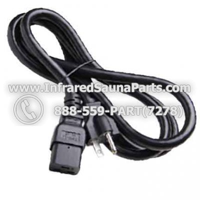 POWER CORD - POWER CORD 6ft NEMA 5-20P USA 3 PIN PLUG TO C19 SJT  PLUG STYLE 10 1