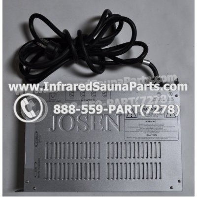COMPLETE CONTROL POWER BOX 220V / 240V - COMPLETE CONTROL POWER BOX 220V / 240V WASAUNA INFRARED SAUNA STYLE 3 1
