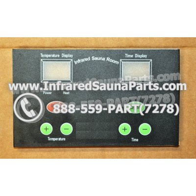 CIRCUIT BOARDS WITH  FACE PLATES - CIRCUIT BOARD WITH FACEPLATE SAUNA SUPPLY WORLD INFRARED SAUNA  NYSN-DBF V6.0 1